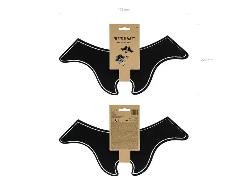 Pirate's hat & eyepatch Partydeco