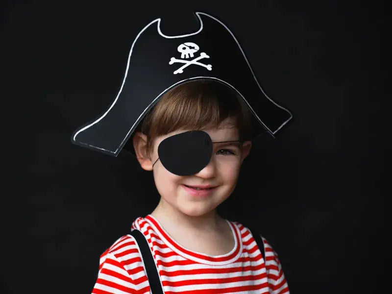 Pirate's hat & eyepatch Partydeco