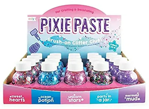 Pixie Paste Glitter Glue - Display of 20 OOLY