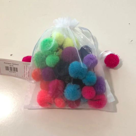 Pompom Garland The Party Ville