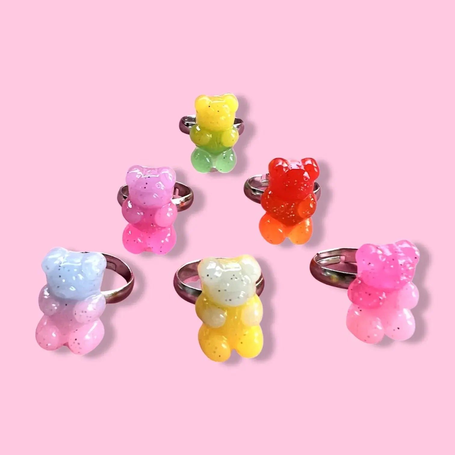 Pop Cutie Jello Heart Kids Necklaces Pop Cutie