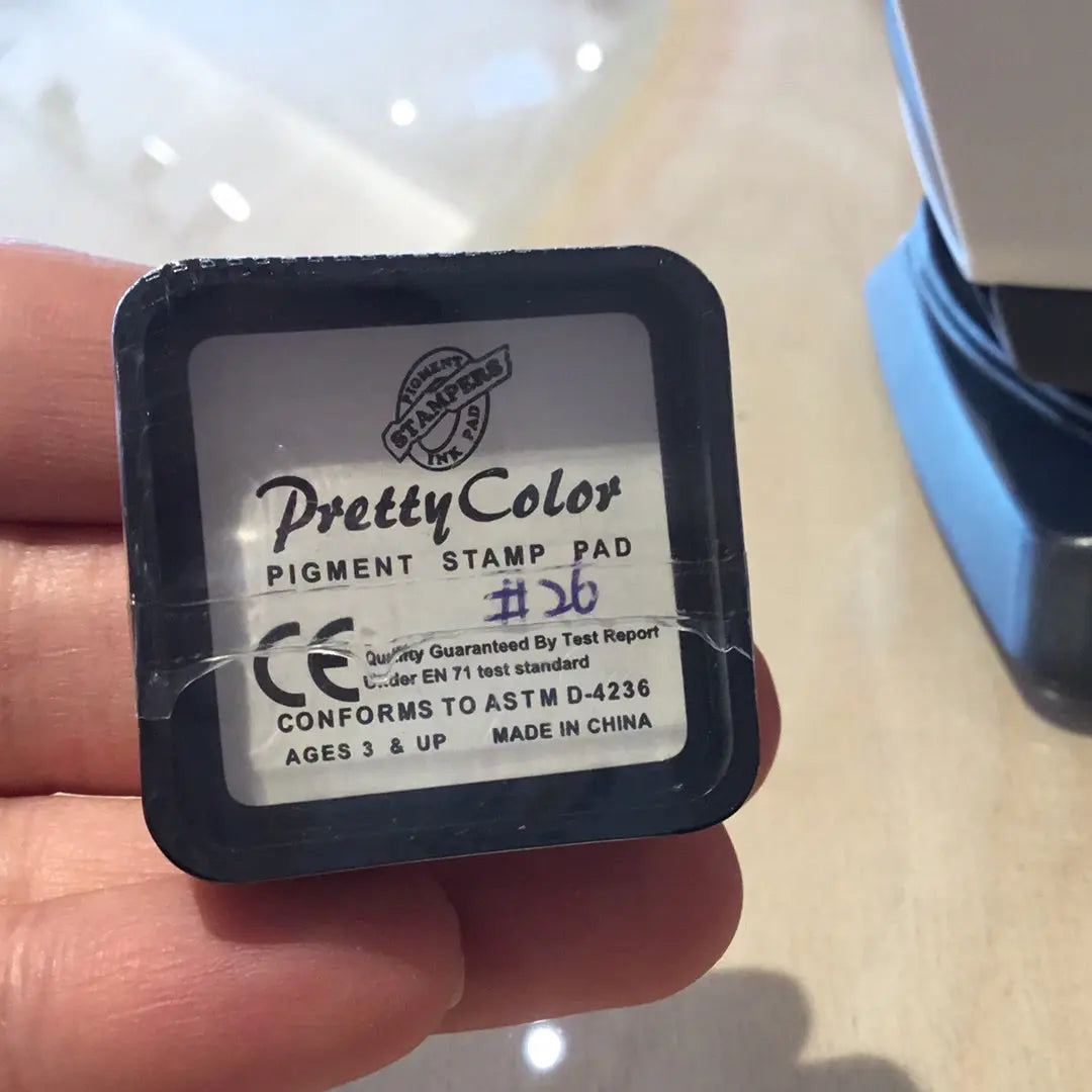 Pretty color pigment stamp pad Dam