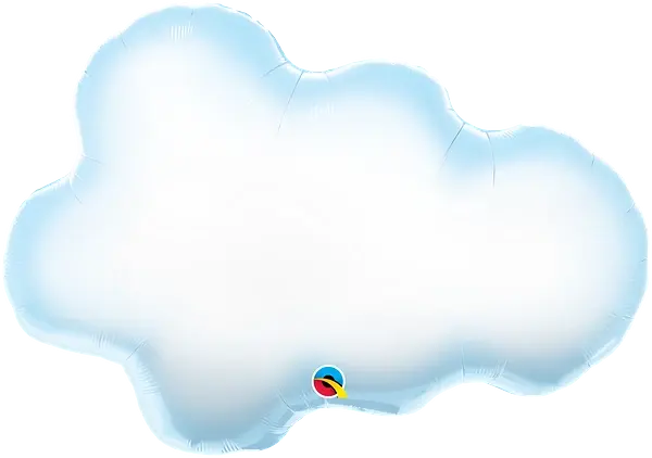 Puffy Cloud Foil Balloon qualatex