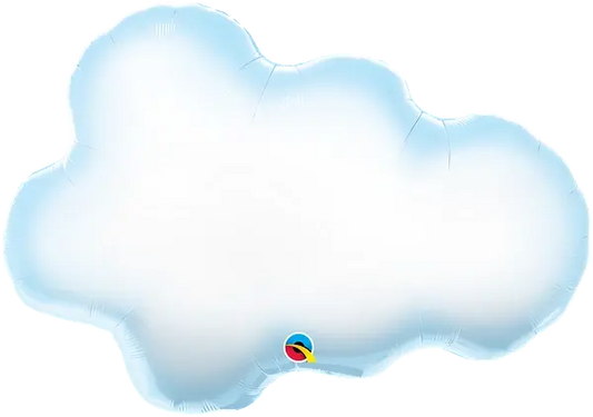 Puffy Cloud Foil Balloon qualatex