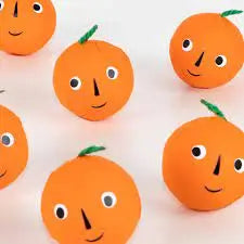 Pumpkin Surprise Balls (x 6) Meri Meri