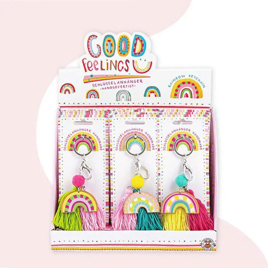 RAINBOW KEYRING - GOOD FEELINGS Trendhaus