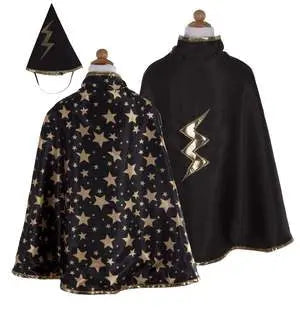 REVERSIBLE WIZARD CAPE AND HAT Boland