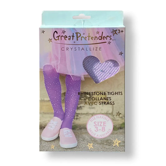RHINESTONE TIGHTS - Great pretenders - various colours - 3 to 8 years old Great Pretenders
