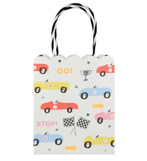 Race Car Party Bags (x 8) Meri Meri