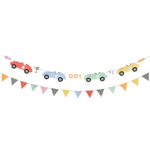 Race Cars Garland Meri Meri