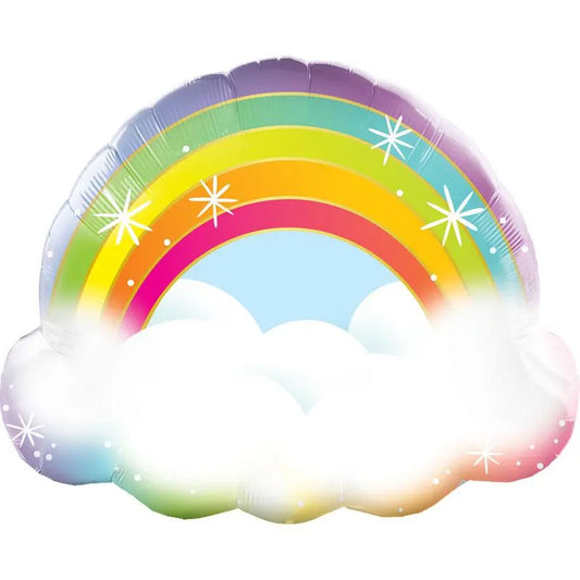 Rainbow Foil Balloon qualatex