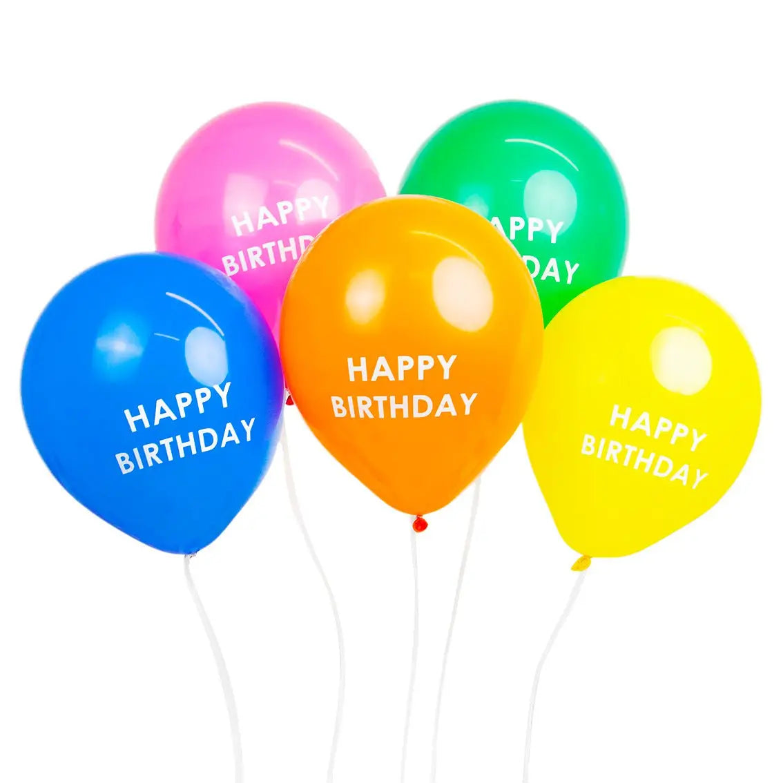 Rainbow Happy Birthday Balloons Talking Tables