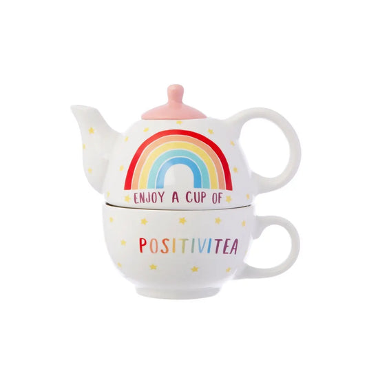 Rainbow Positivitea Tea For One SASS AND BELLE