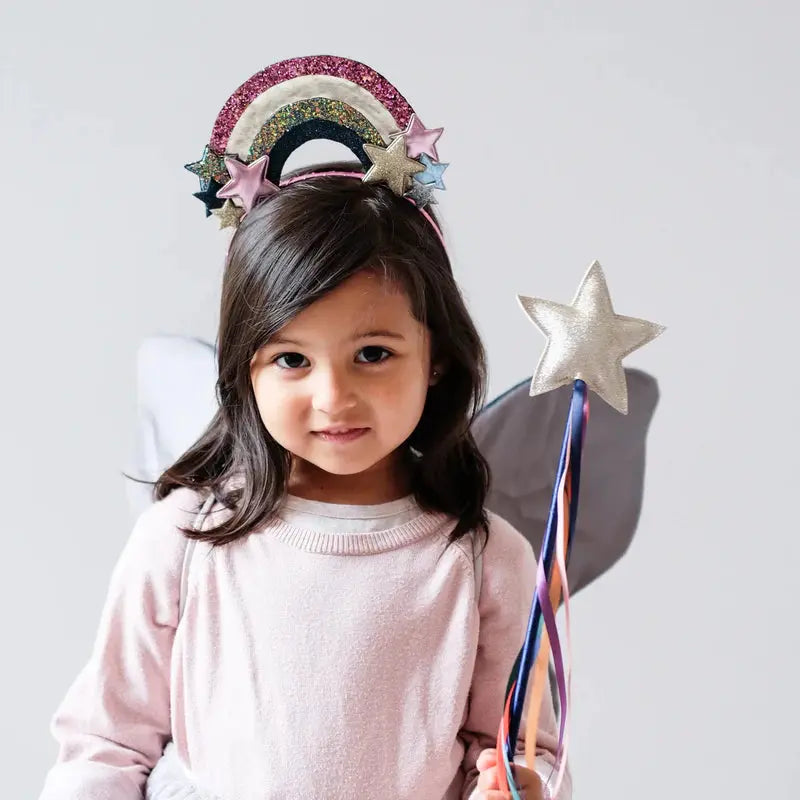 Rainbow Ribbon Wand Mimi & Lula