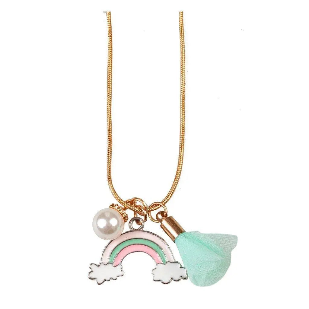 Rainbow Tassel Necklace Great Pretenders