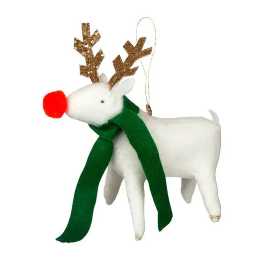 Reindeer Felt Christmas Tree Ornament Meri Meri