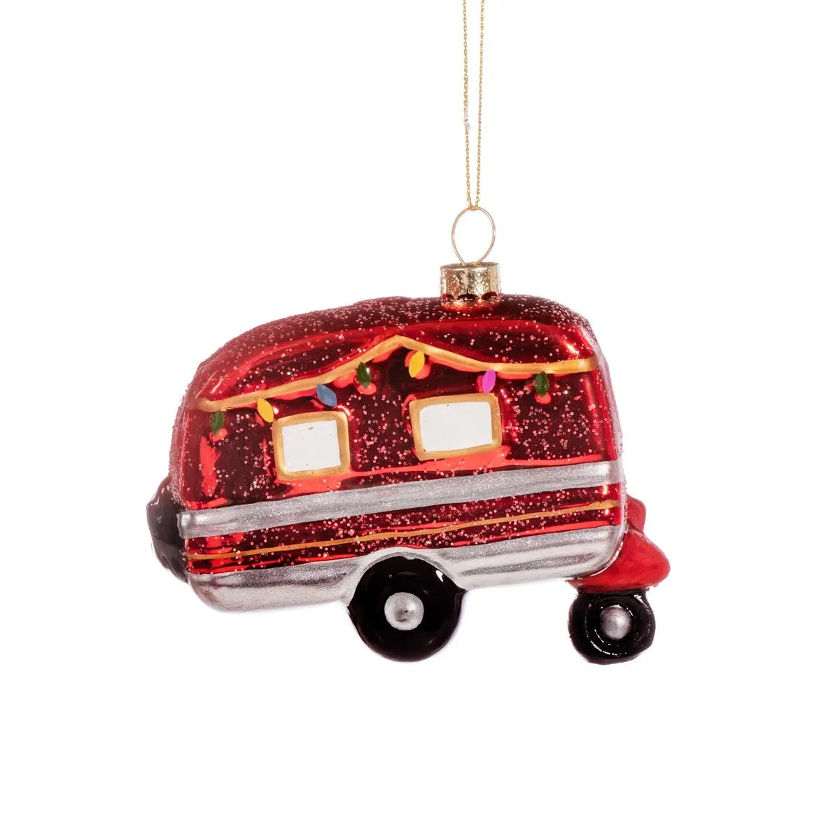 Retro Caravan Shaped Bauble - SASS & BELLE SASS AND BELLE