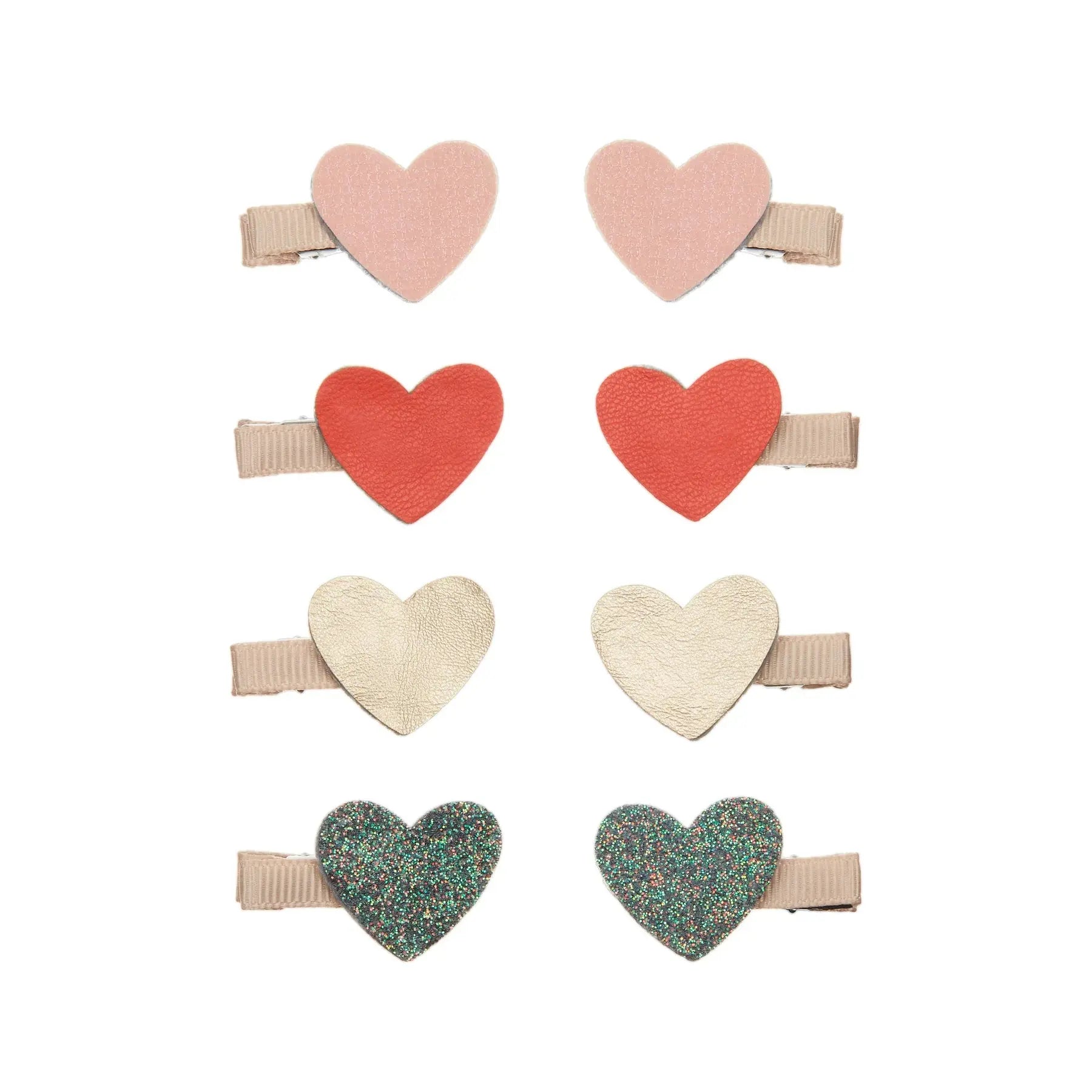 Retro heart mini clips Mimi & Lula
