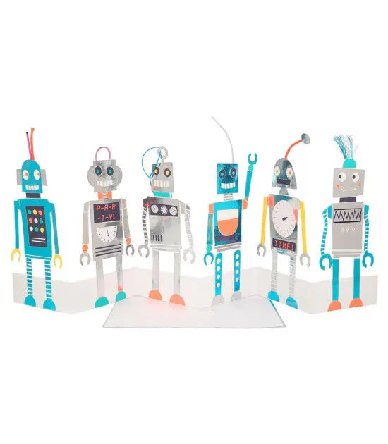 Robots Birthday Card Meri Meri