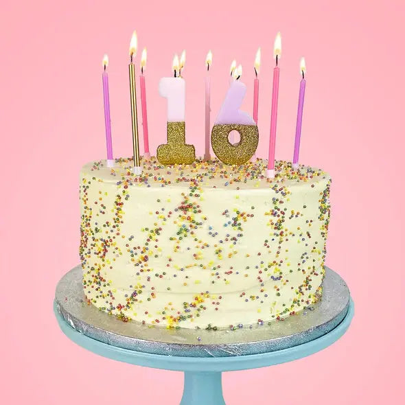 Rose Candles, 16 Pack Talking Tables