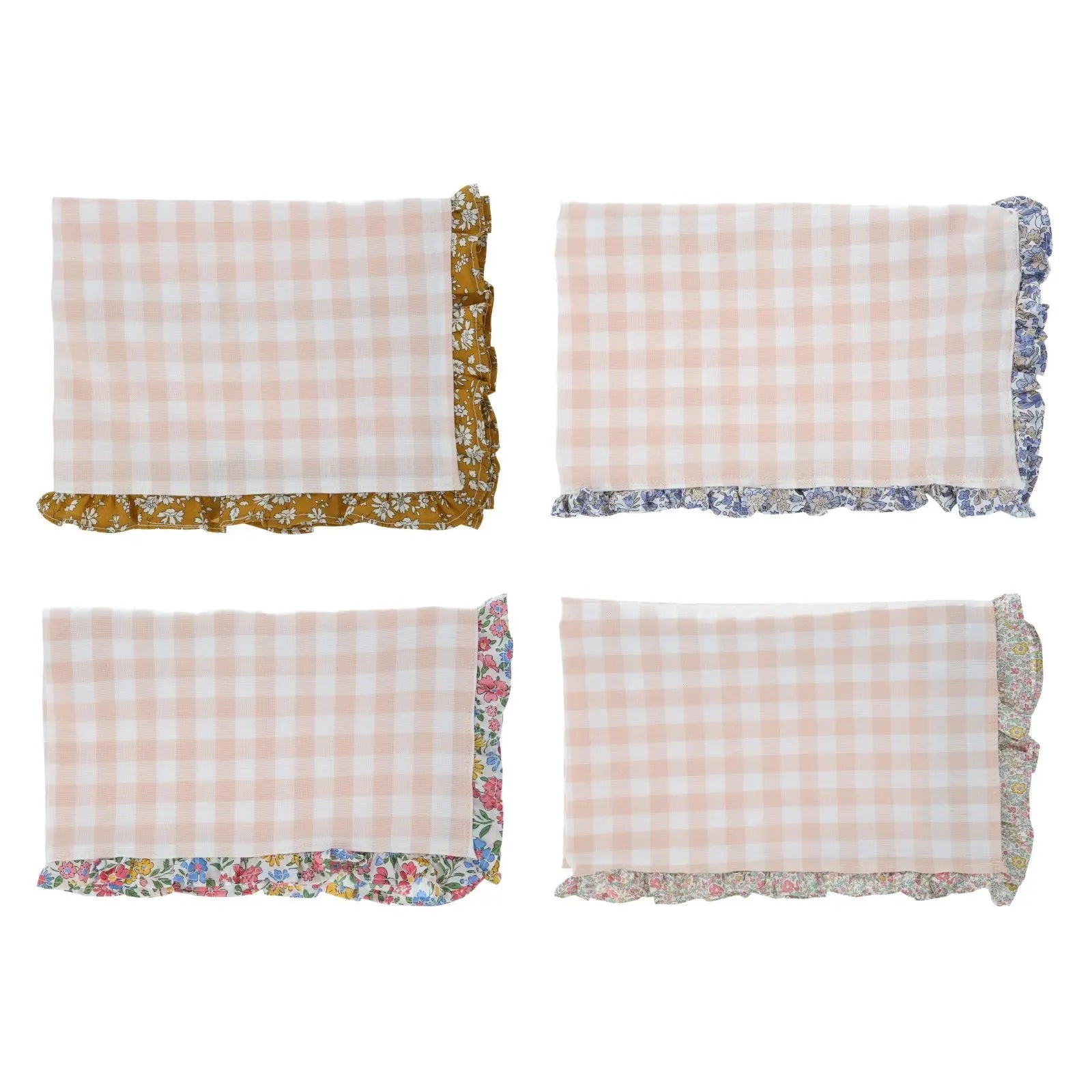 Ruffle edge fabric napkins Meri Meri
