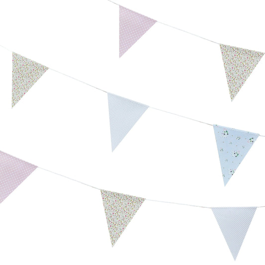 Rustic Print Floral Bunting GingerRay