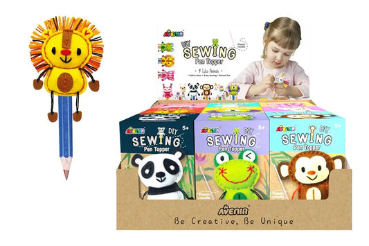 SEWING PENCIL TOPPERS ASSORTM Dam