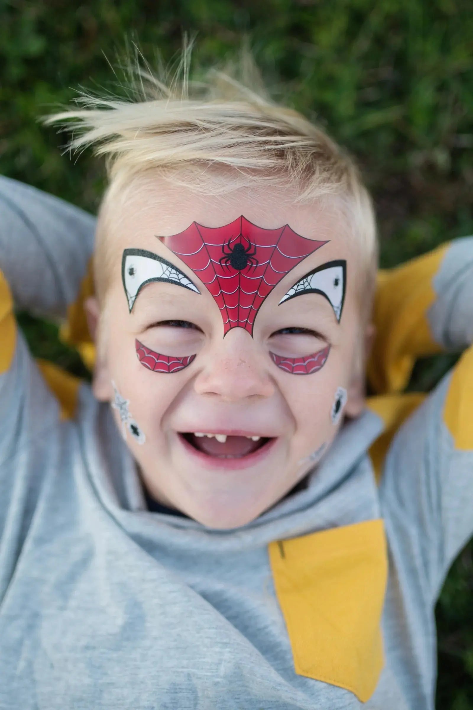 SPIDER FACE STICKERS Great Pretenders