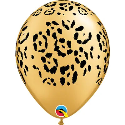 Safari Tiger Streifen 27.9cm Latex Ballons qualatex