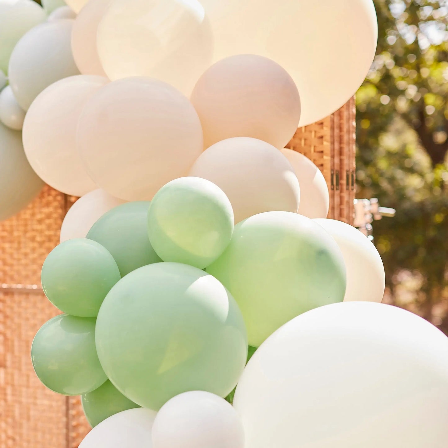Sage, Nude & White Balloon Arch Kit Ginger Ray