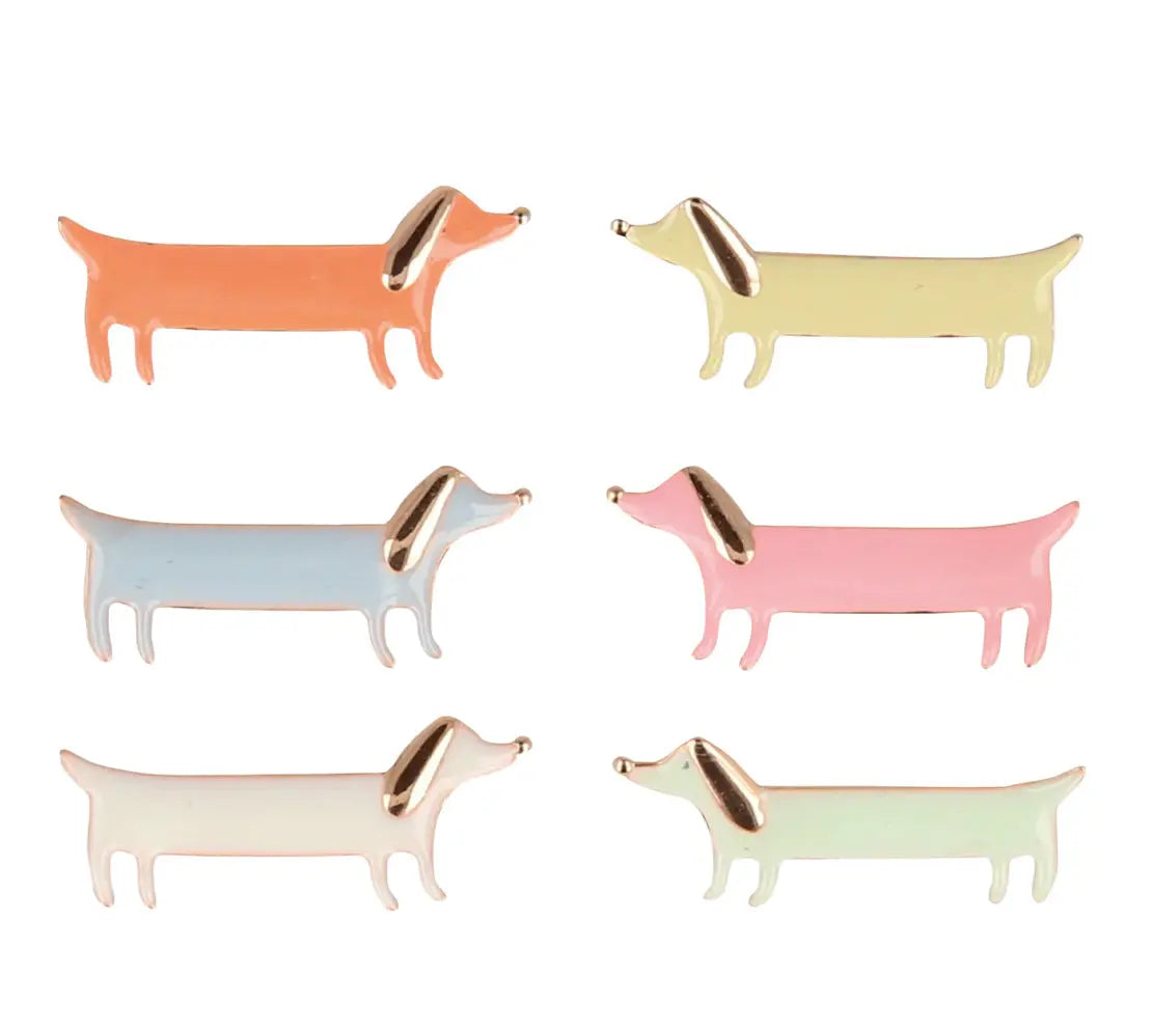 Sausage Dog Medium Crackers (x 6) Meri Meri