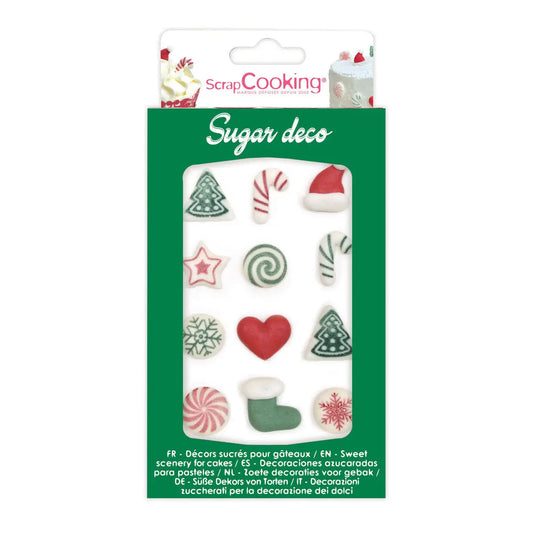 Scrapcooking Sugar Decorations Xmas Set/12 ScrapCooking