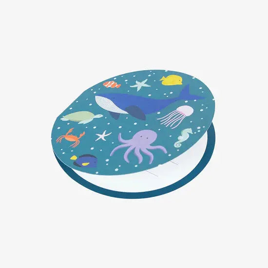 Seabed birthday invitation card (8) My Little Day