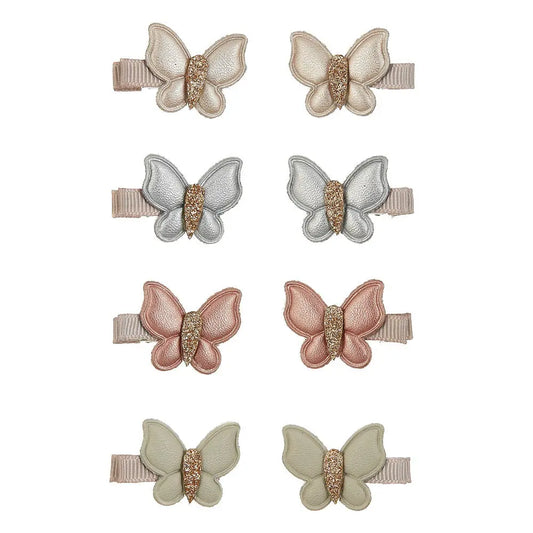 Shimmer Garden butterfly mini clips Mimi & Lula