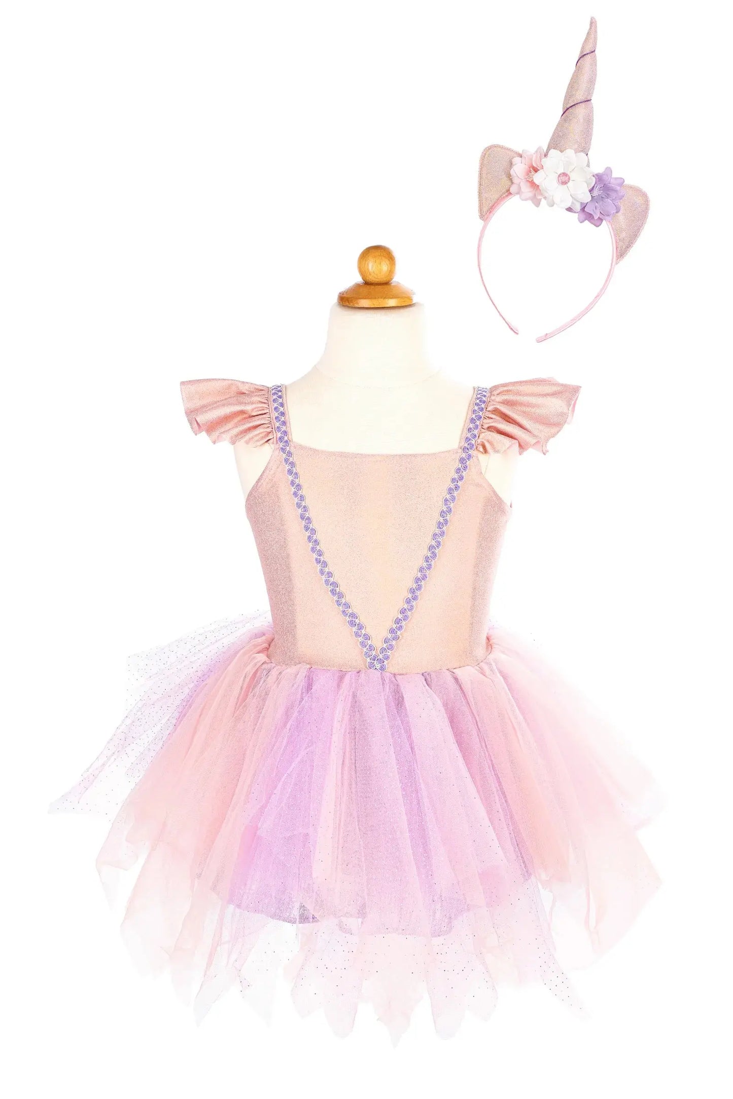 Shimmer Unicorn Dress & Headband Great Pretenders