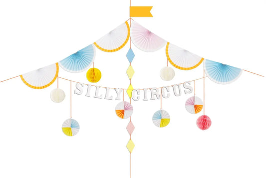 Silly Circus Garland Meri Meri