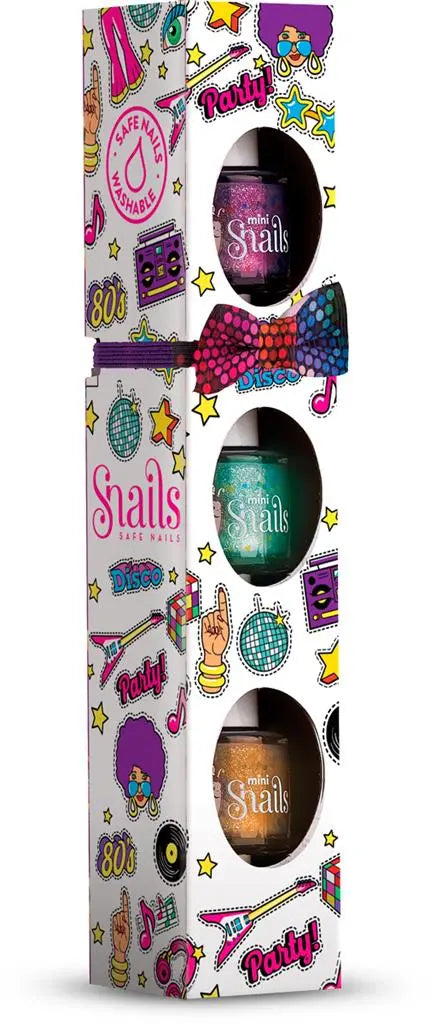 Snails - Mini 3-Pack Disco Snails
