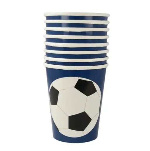 Soccer Cups (x 8) Meri Meri