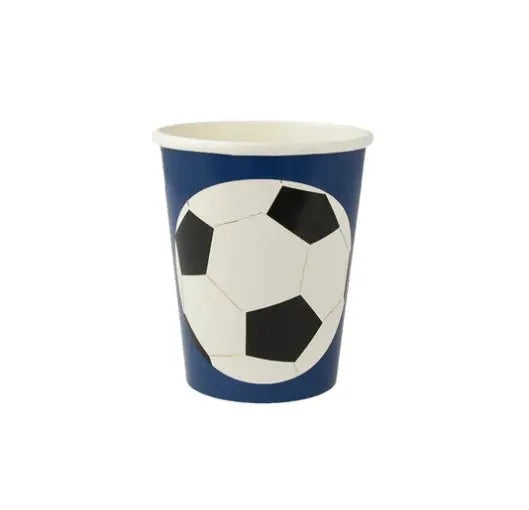 Soccer Cups (x 8) Meri Meri