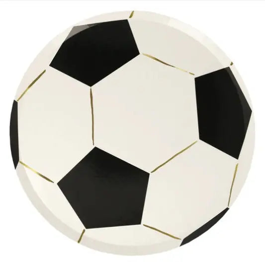 Soccer Plates (x 8) Meri Meri