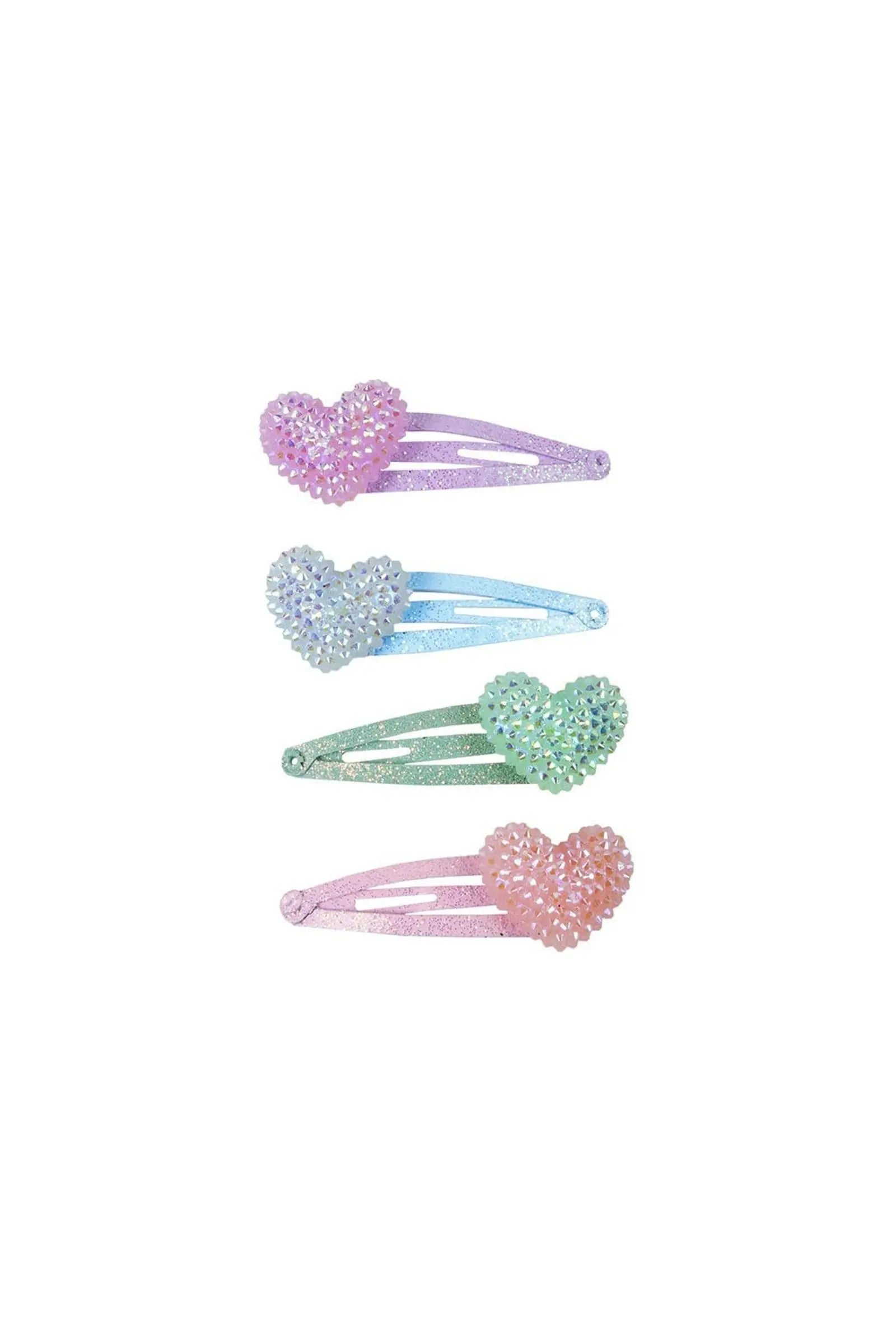 Sparkle Heart Bobble Hair Clips Great Pretenders