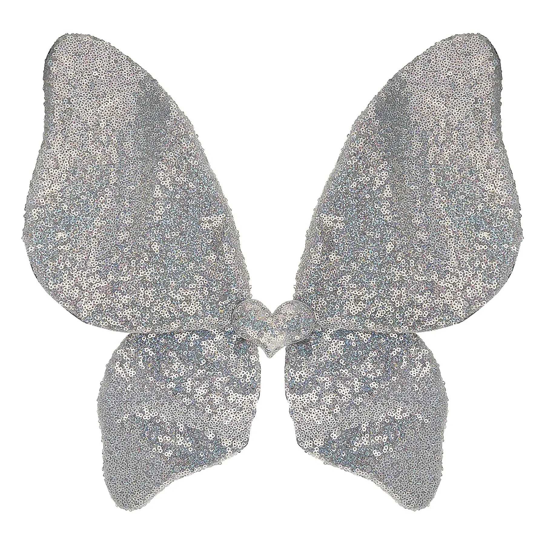 Sparkle sequin wings Silver Mimi & Lula