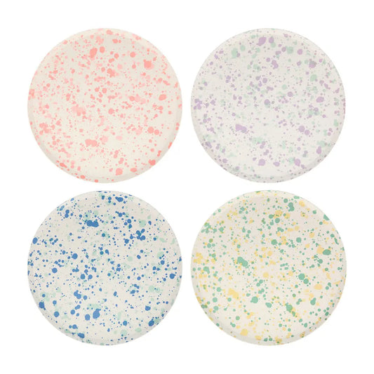 Speckled side plates S Meri Meri