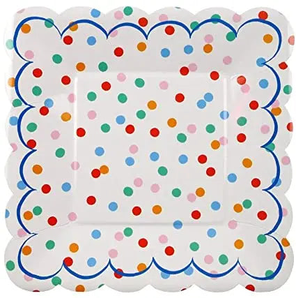 Spotty Large Plates Meri Meri