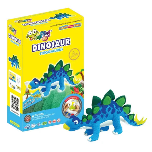 Stegosaurus - Dino Collection - Air Dry Modelling Clay Kit JumpingClay