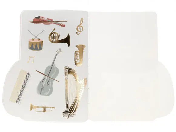 Stickers & Sketch Book NUTCRACKER Meri Meri