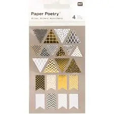 Stickers gold and silver Rico design