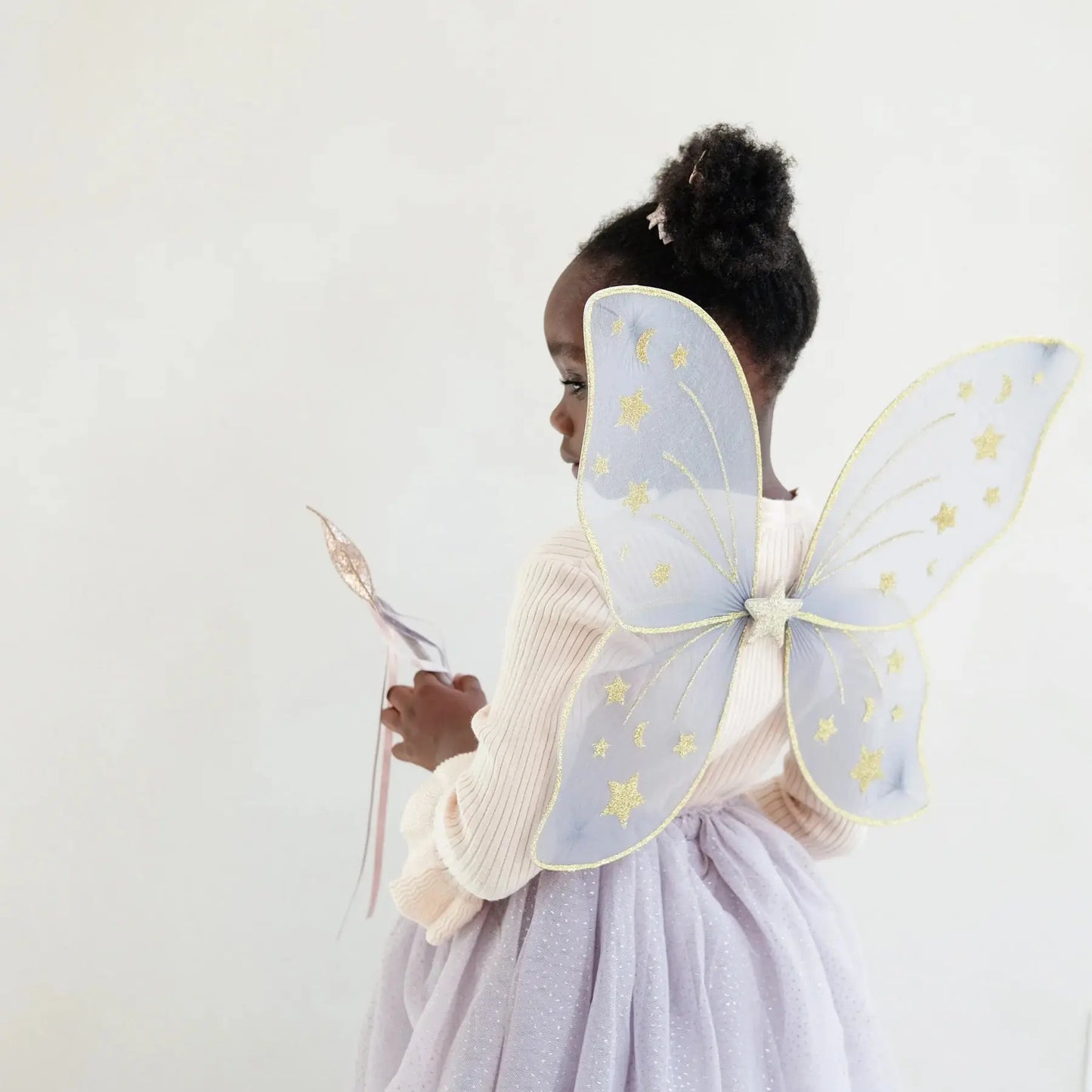 Super starry night grey wings - Grey Mimi & Lula