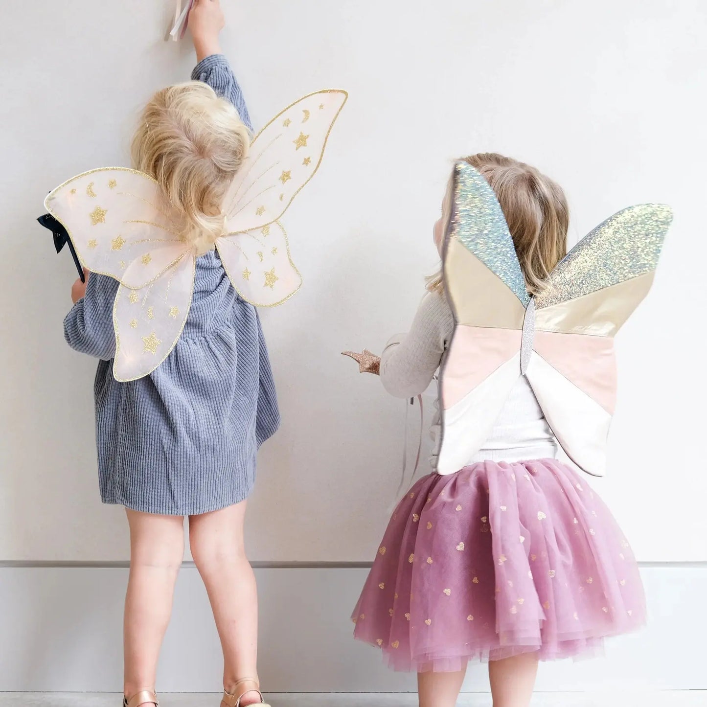Super starry night pink wings - Pink Mimi & Lula