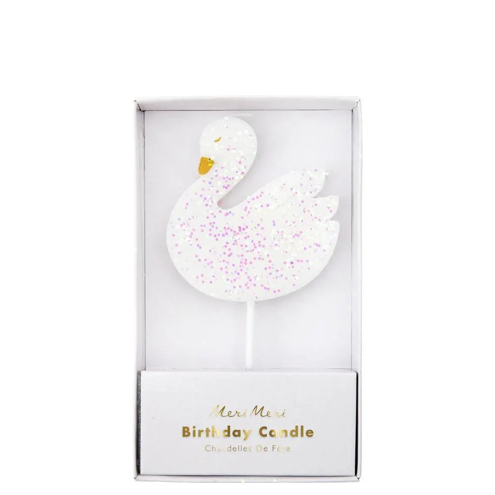 Swan Candle Meri Meri